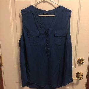 Torrid sleeveless blouse